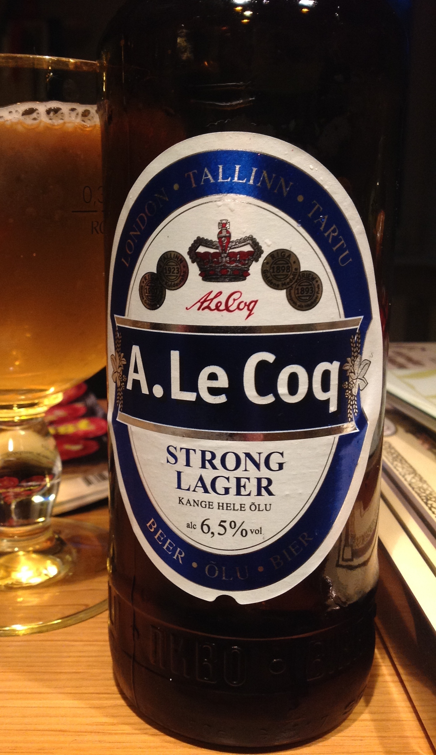 A. Le Coq Strong Lager