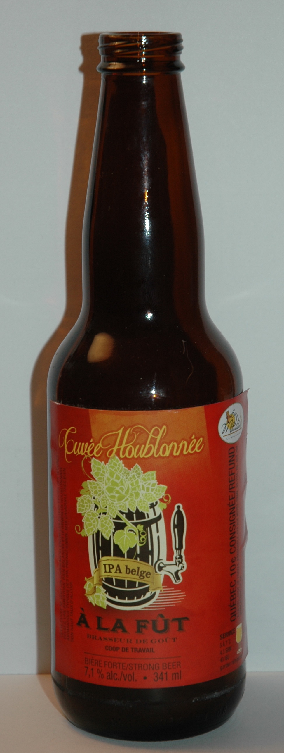 À La Fût Cuvée Houblonnée IPA Belge