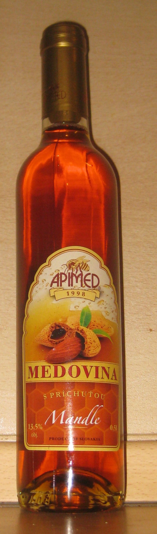 Apimed Mandľová Medovina S Príchuťou
