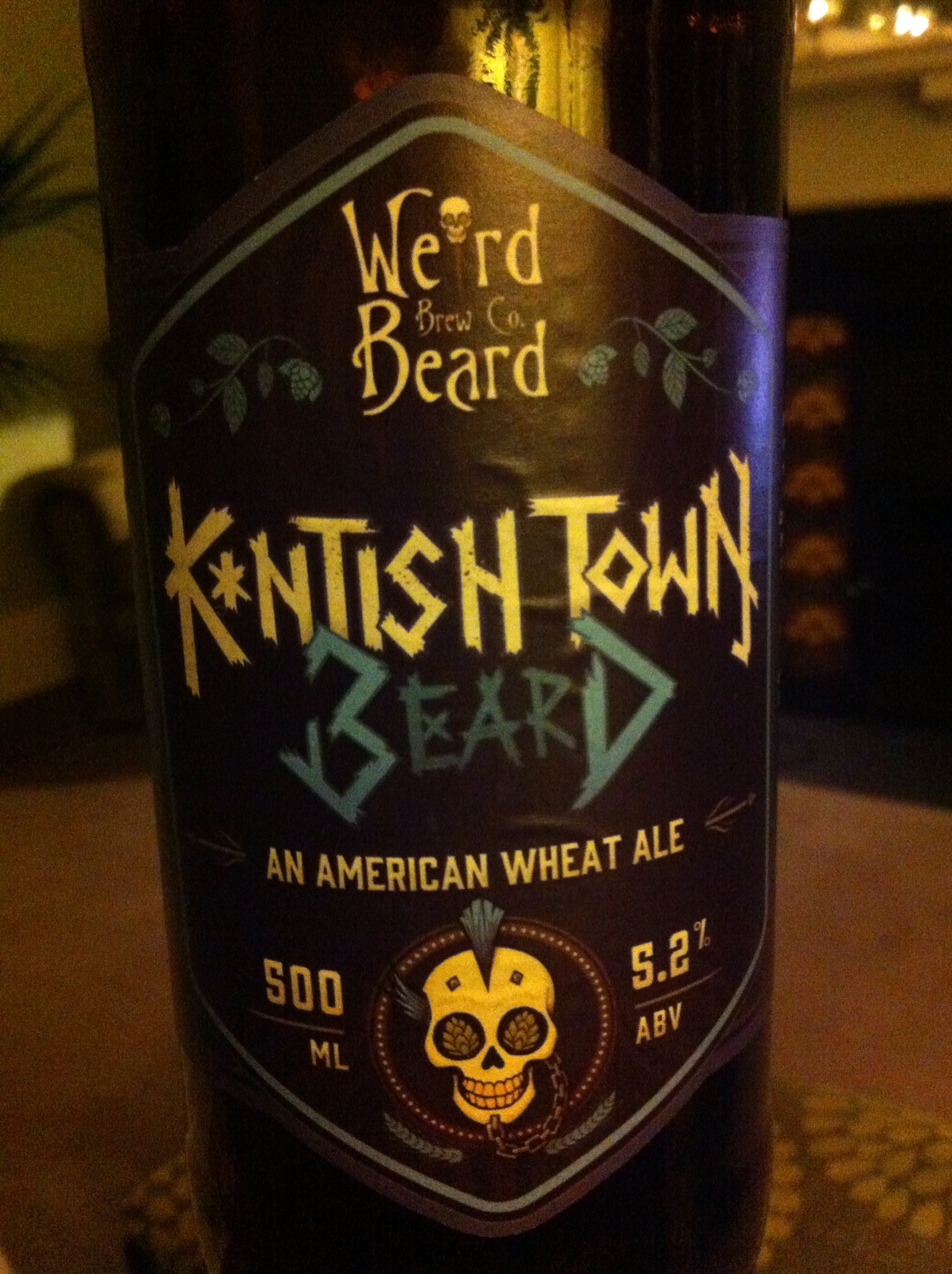 Weird Beard K*ntish Town Beard