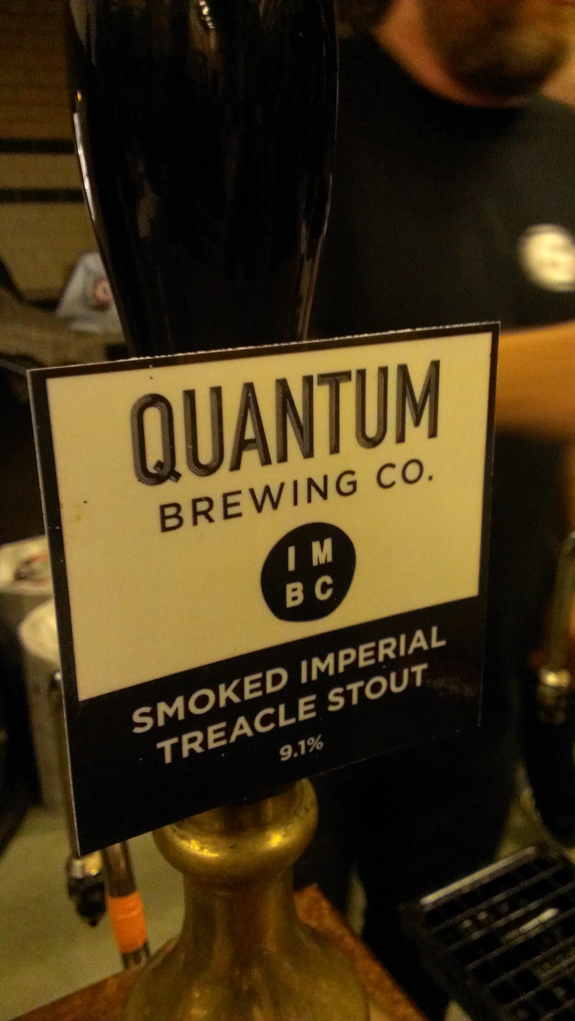 Quantum / IMBC Smoked Imperial Treacle Stout