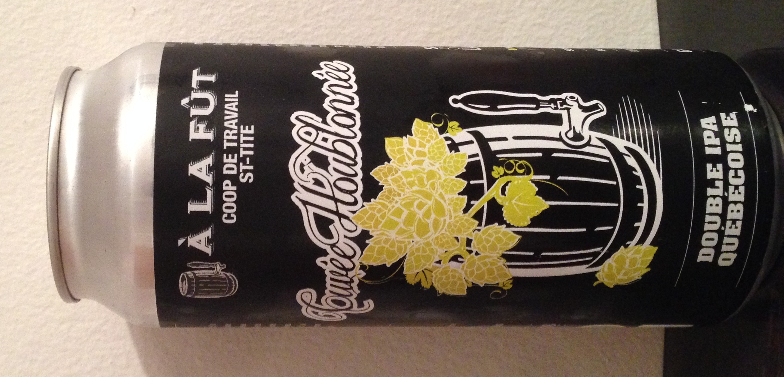 À La Fût Cuvée Houblonnée Double IPA Québécoise