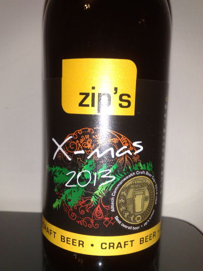 Zip's X-mas Ale 2013