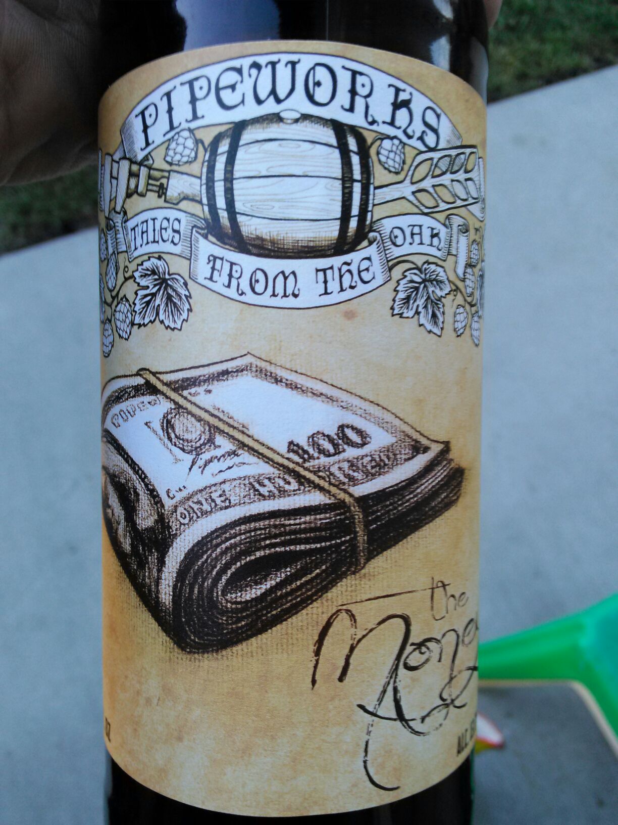 Pipeworks The Money (BBA Ca$h 4 Golden Ale)