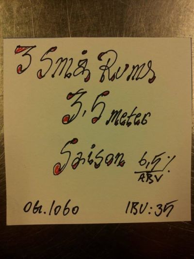 3 små rum 3,5 m Fabrikörns Säsongsöl