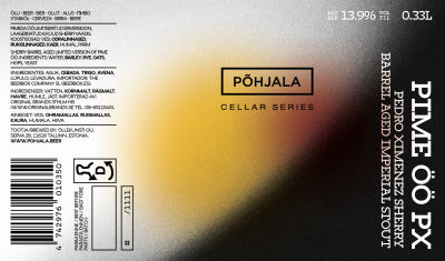 Põhjala Cellar Series - Pime Öö PX