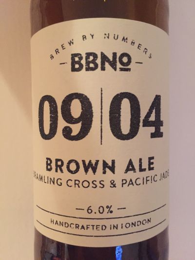 Brew By Numbers 09/04 Brown Ale - Bramling X & Pacific Jade