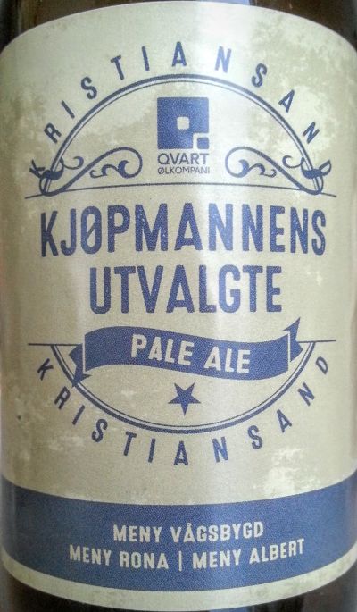 Qvart Kjøpmannens Utvalgte Pale Ale