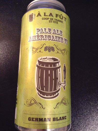 À La Fût Pale Ale Américaine VI