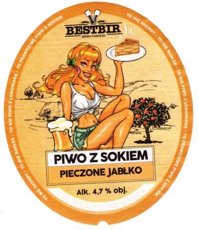 Staropolski Bestbir Piwo z Sokiem Pieczone Jabłko