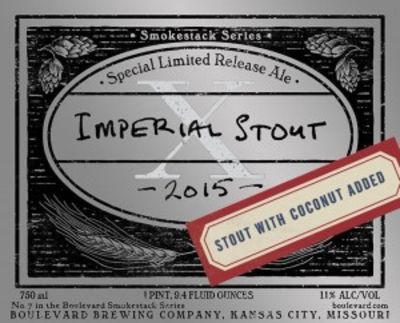 Boulevard Smokestack Series: Imperial Stout X - Coconut