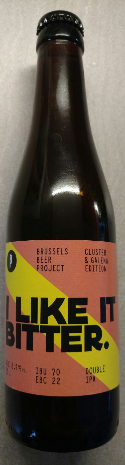 Brussels Beer Project I Like it Bitter (Cluster & Galena ed.)