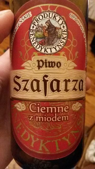 Benedyktyńskie Szafarza Ciemne z Miodem