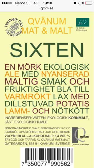 Qvänum Sixten