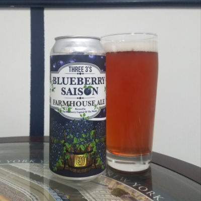 Three 3's Blueberry Saison