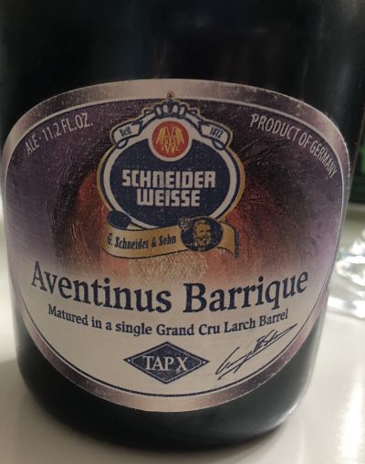 Schneider Weisse Tap X Aventinus Barrique - Larchtree Barrel