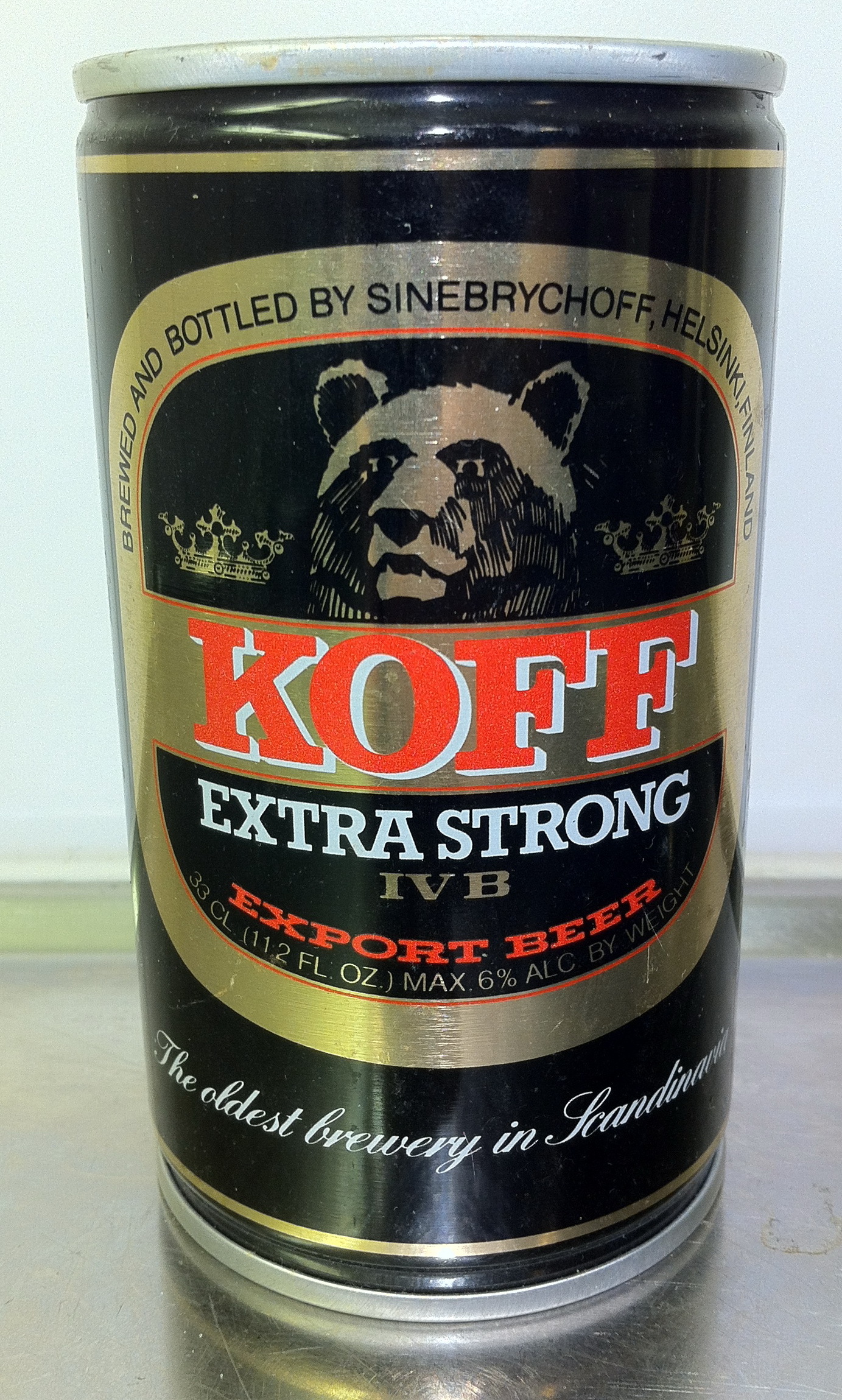 Sinebrychoff Koff Extra Strong Beer IV B