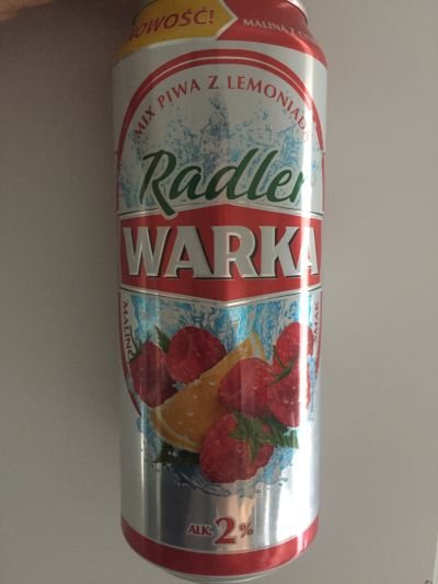 Warka Radler Malina Z Cytryną