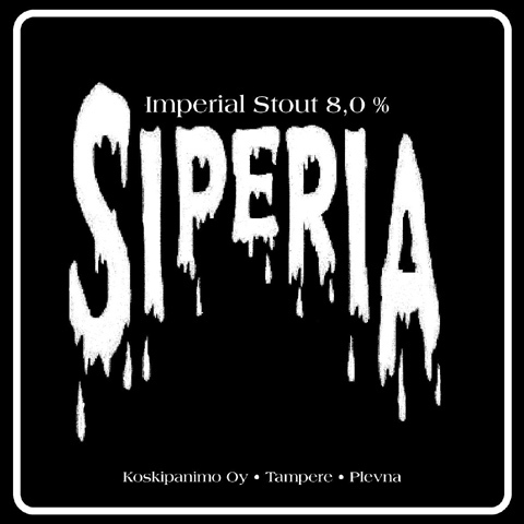 Plevnan Siperia Imperial Stout