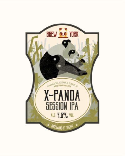Brew York X-Panda v6 - Citra, Nelson Sauvin, Waimea