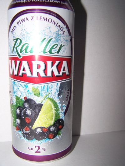 Warka Radler Czarna Porzeczka z Limonką