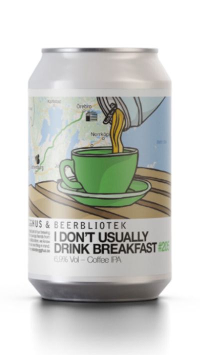 Beerbliotek / Örebro Brygghus I Don't Usually Drink Breakfast