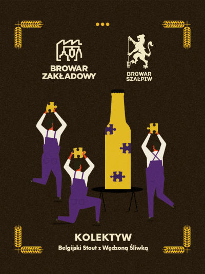 Zakładowy / Szałpiw Kolektyw - Belgijski Stout z Wędzoną Śliwką