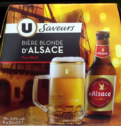 U Bière Blonde d'Alsace
