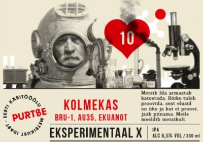 Purtse Eksperimentaal X - Kolmekas (BRU-1, AU35, Ekuanot)