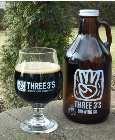 Three 3's Chocolate Raspberry Stout