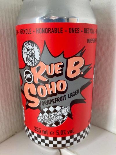 SKA The Rue B. Soho Grapefruit Lager