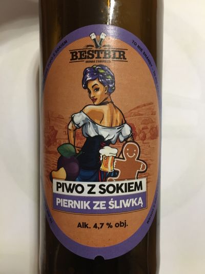 Staropolski BestBir Piwo z Sokiem Piernik ze Śliwką