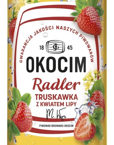 Okocim Radler Truskawka z Kwiatem Lipy