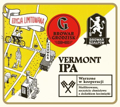 Browar Grodzisk / Szałpiw Vermont IPA z kocimiętką