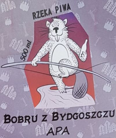 Rzeka Piwa Bobru z Bydgoszczu