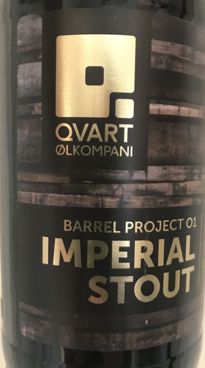 Qvart Imperial Stout Barrel Project 01