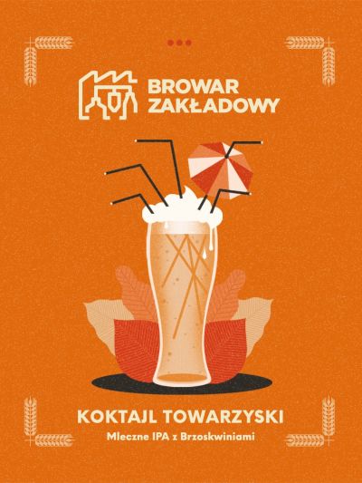 Zakładowy Koktajl Towarzyski z brzoskwiniami