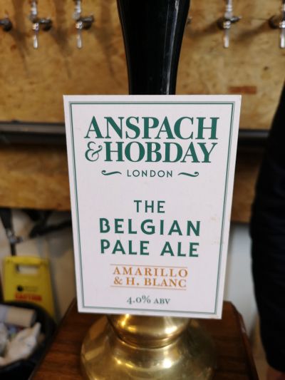 Anspach & Hobday The Belgian Pale Ale - Amarillo H. Blanc