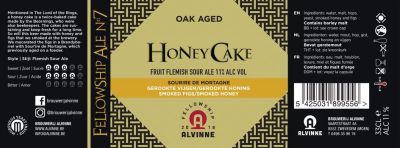 Alvinne Fellowship 2018 Ale n°7 - Honey Cake