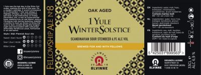 Alvinne Fellowship 2018 Ale n°8 - 1 Yule Winter Solstice