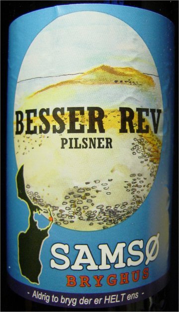 Samsø Besser Rev Pilsner m. Mirabelle