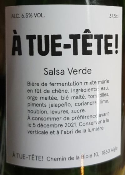 À Tue-Tête! Salsa Verde