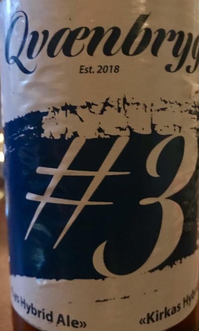 Qvænbrygg #3 Lys Hybrid Ale