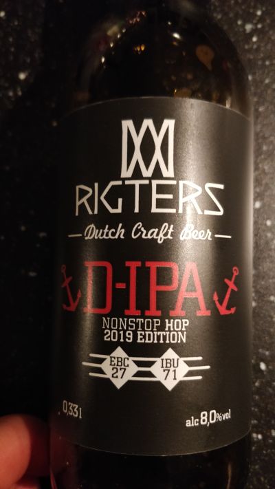 Rigtersbier D-IPA (Nonstop Hop 2019 Edition)