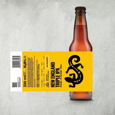 Stu Mostów Salamander New England Triple IPA Mosaic, ElDorado i Citra