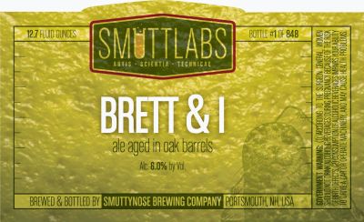 Smuttynose Short Batch #2 Brett and I