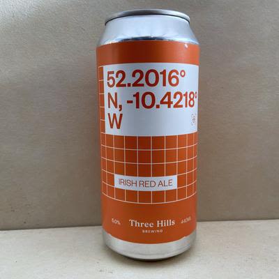 Three Hills 52.2016° N, -10.4218 W - Irish Red Ale