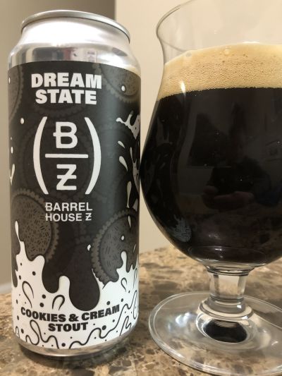 Barrel House Z Dream State Cookie & Cream Stout