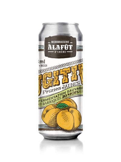 À La Fût Fugitive Prunes Jaunes