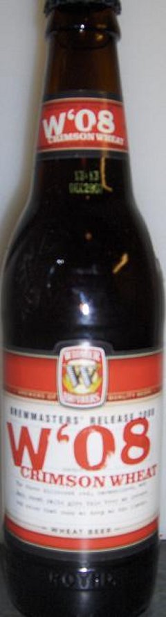 Widmer Brothers W'08 Crimson Wheat